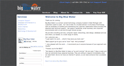 Desktop Screenshot of bigbluewater.com